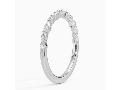 Diamond Elegance 1/4 ctw Alternating Pattern Ring