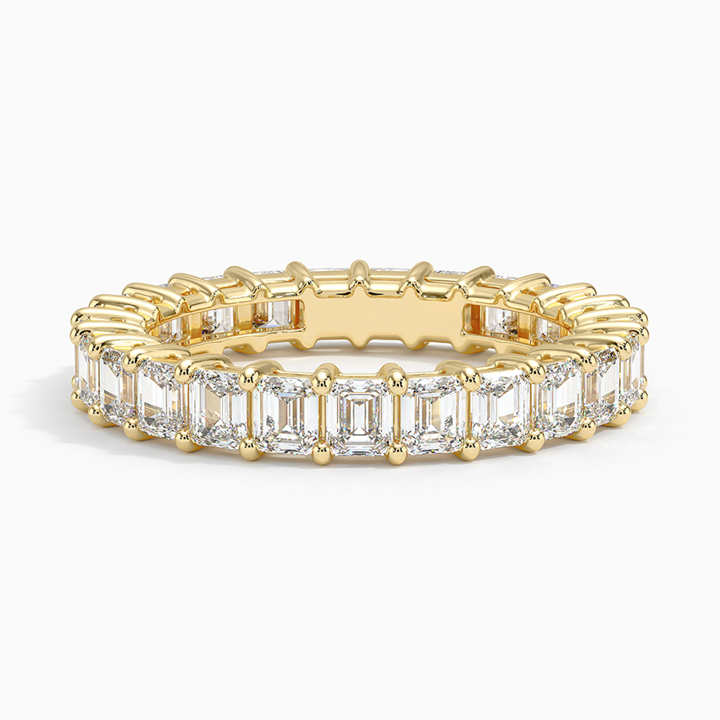 Timeless Elegance 18K Yellow Gold Lab Diamond Ring 2 ctw