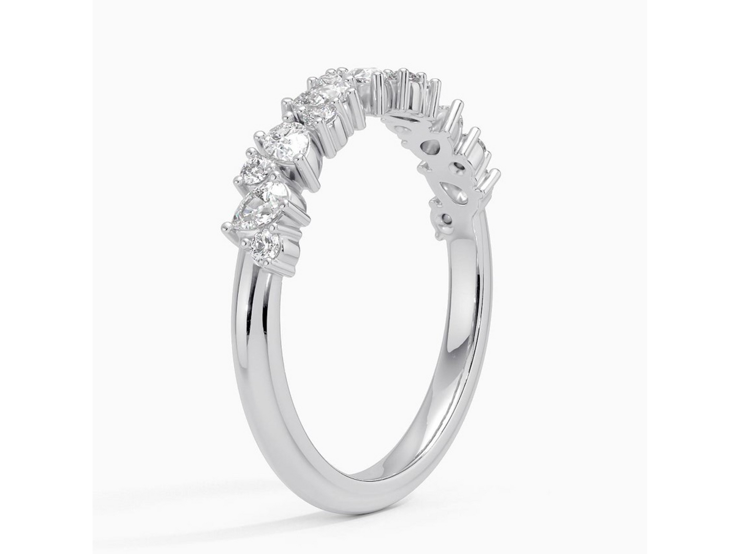 Feminine Radiance Lab Diamond Ring 2/5 ctw