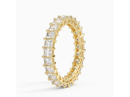 Radiant Glow 2 ctw Lab Diamond Ring in 18K Yellow Gold