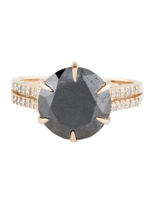 14K 5.38ctw Diamond Cocktail Ring