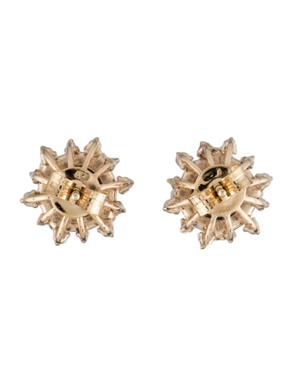 14K 5.09ctw Diamond Stud Earrings