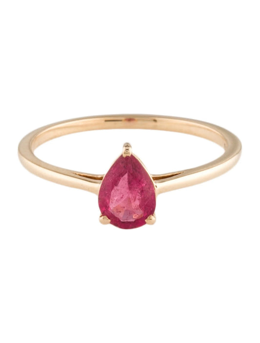 14K Tourmaline Cocktail Ring