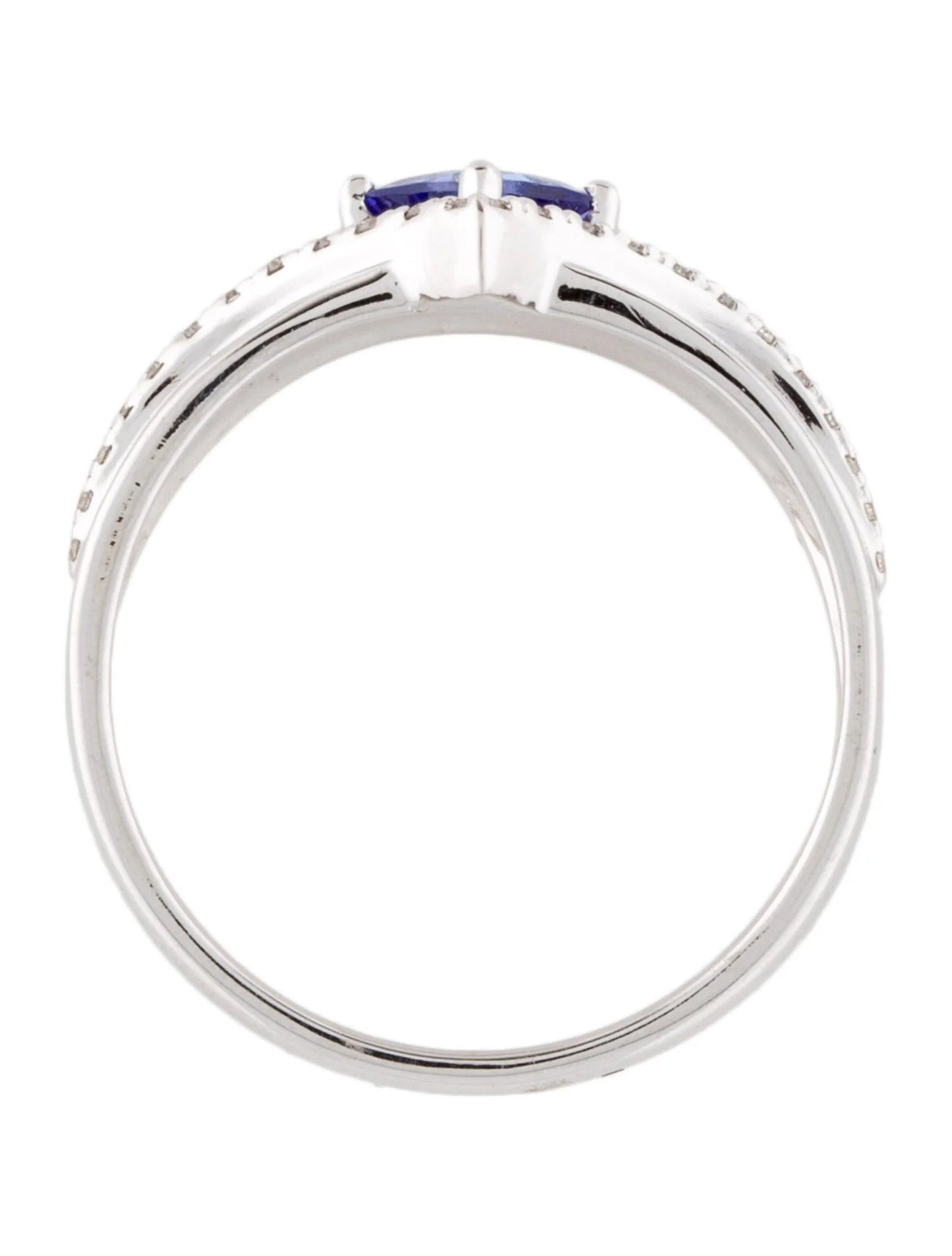 18K Tanzanite & Diamond Cocktail Ring