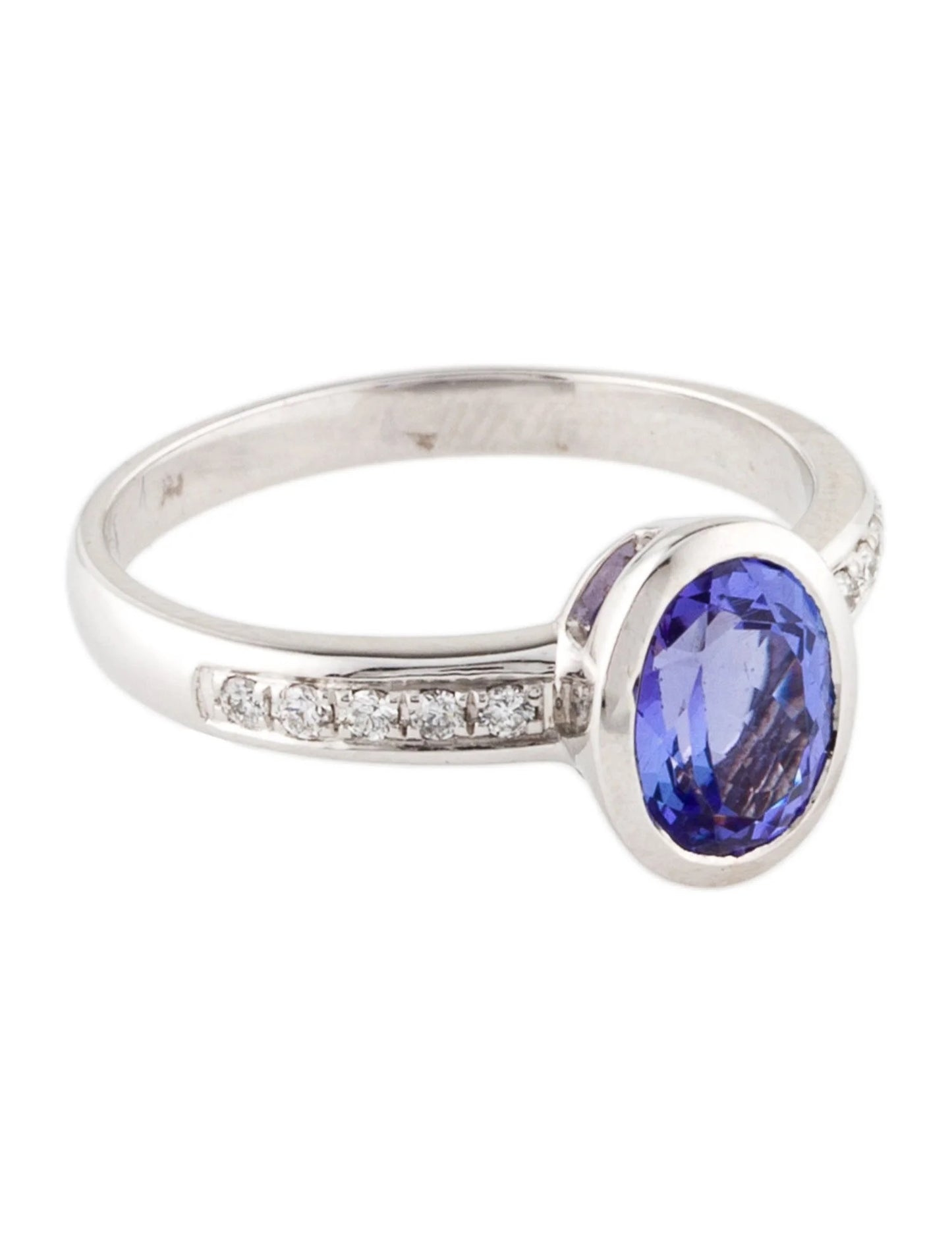 18K Tanzanite & Diamond Cocktail Ring