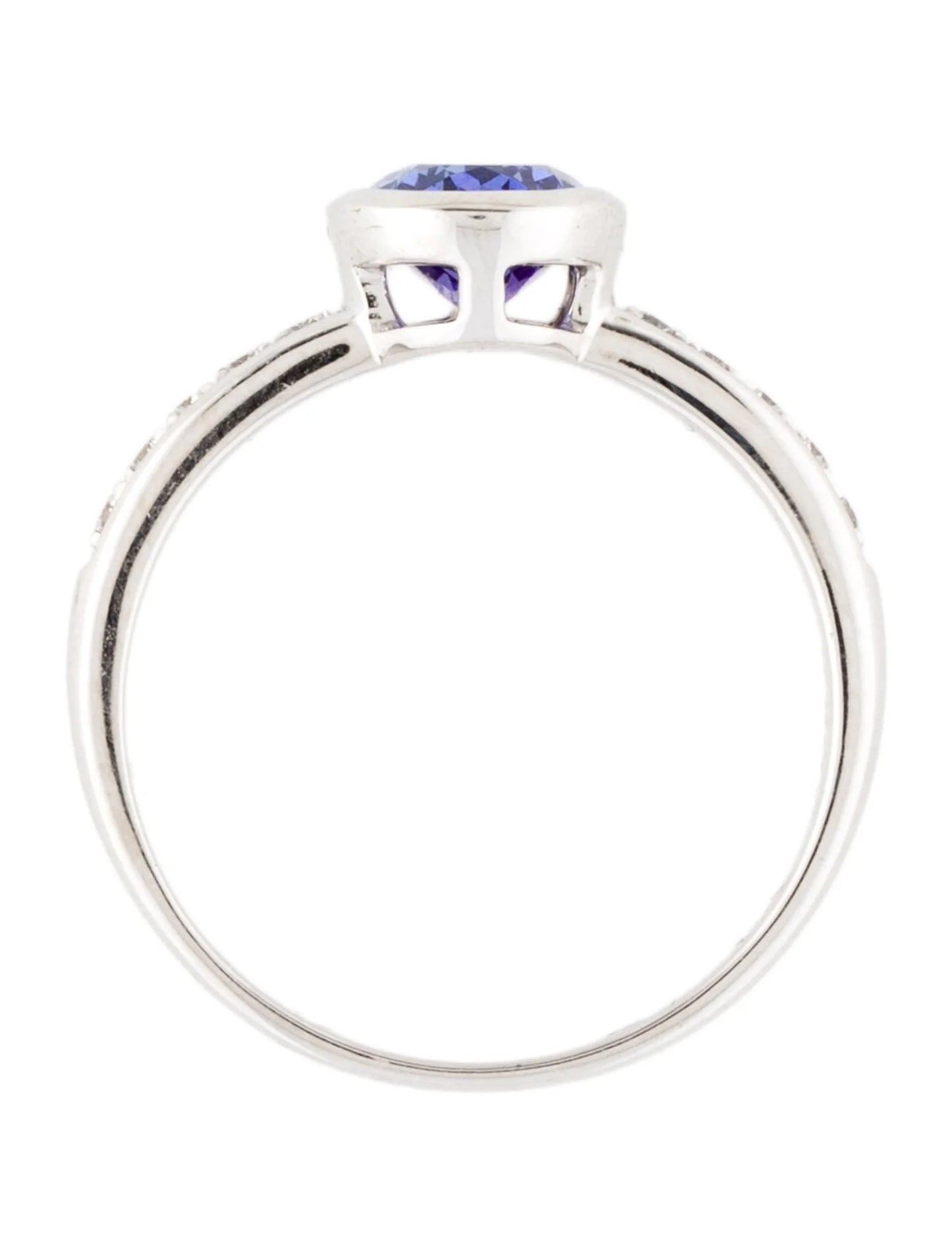 18K Tanzanite & Diamond Cocktail Ring