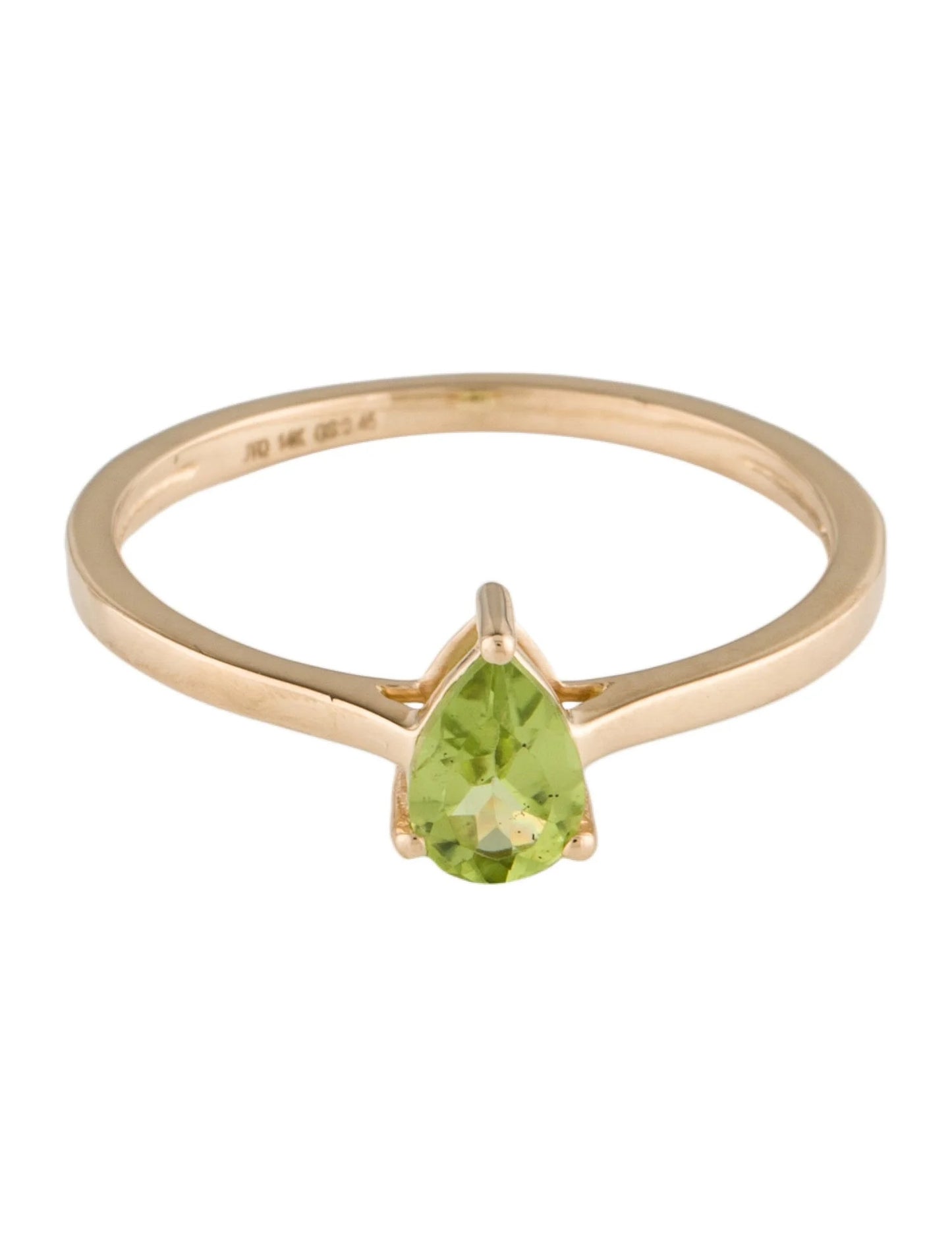 14K Peridot Cocktail Ring