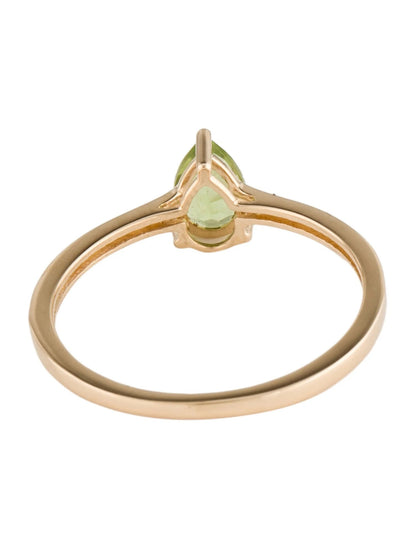 14K Peridot Cocktail Ring