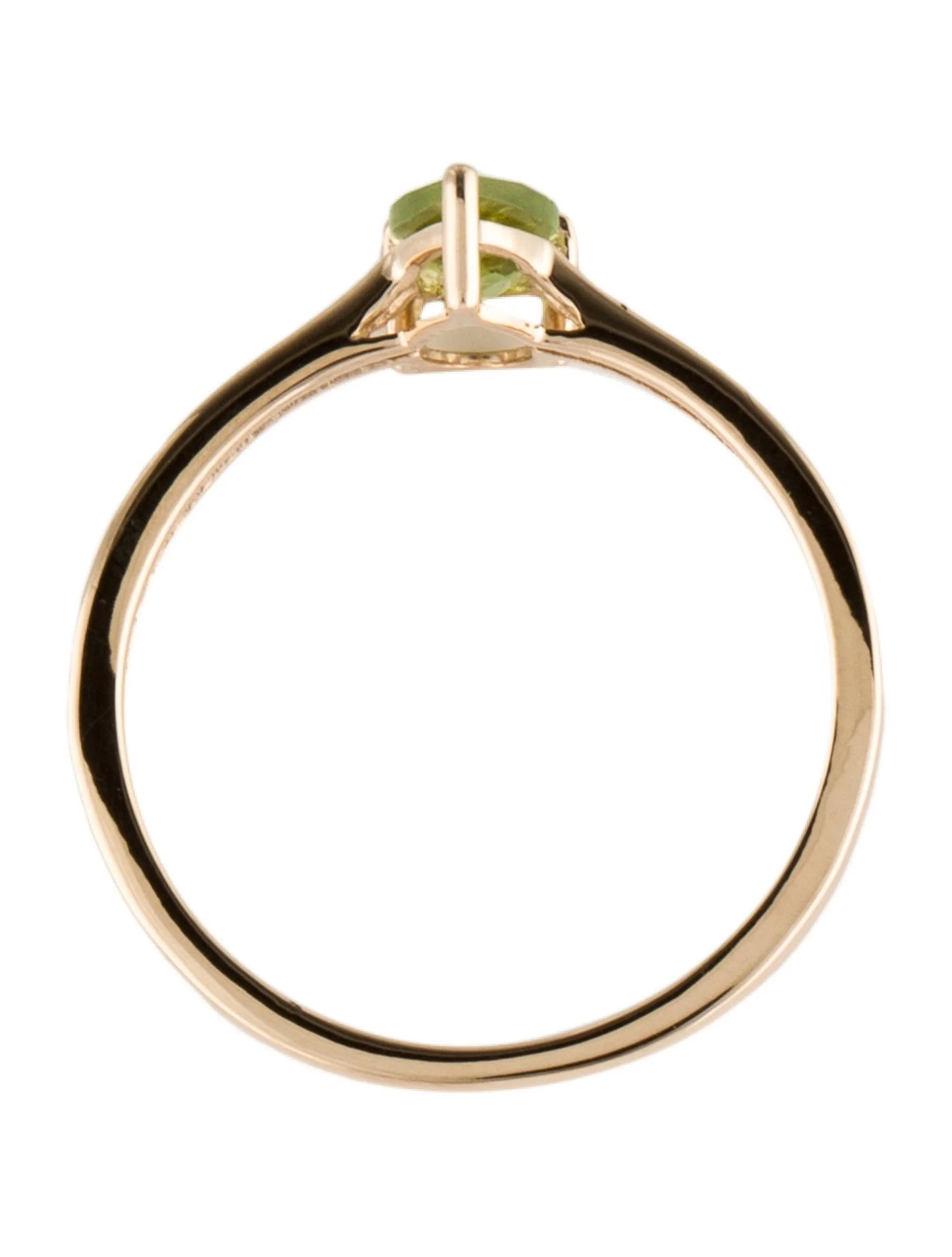 14K Peridot Cocktail Ring