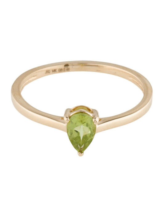 14K Peridot Cocktail Ring