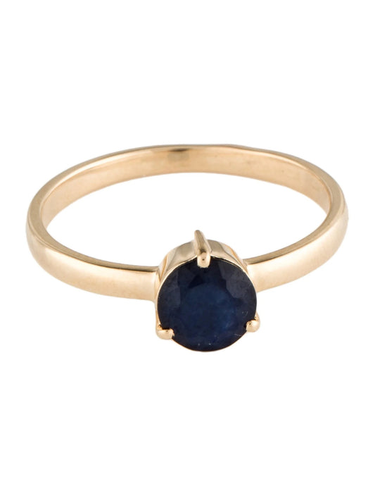 14K Sapphire Cocktail Ring