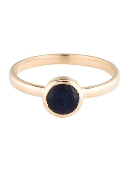 14K Sapphire Cocktail Ring