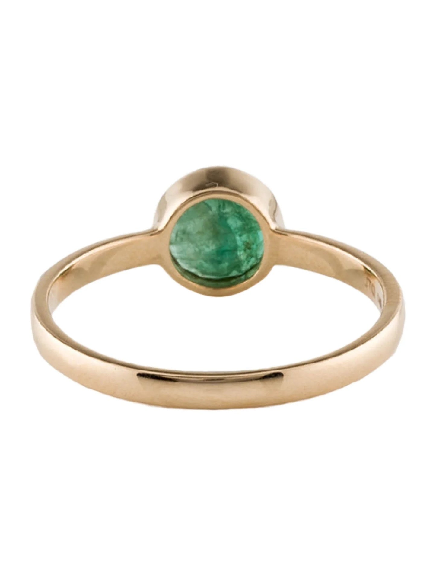 14K Emerald Cocktail Ring