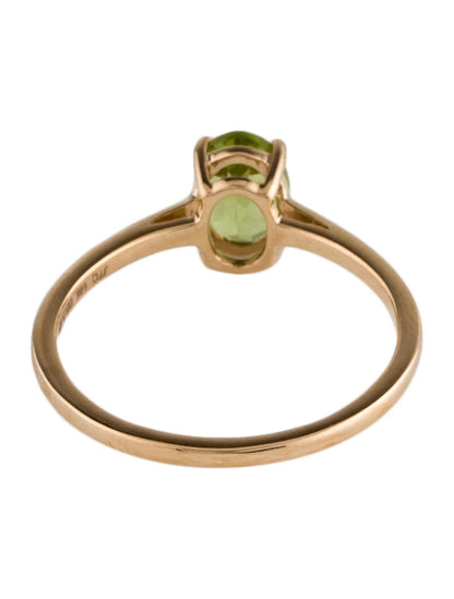 14K Peridot Cocktail Ring