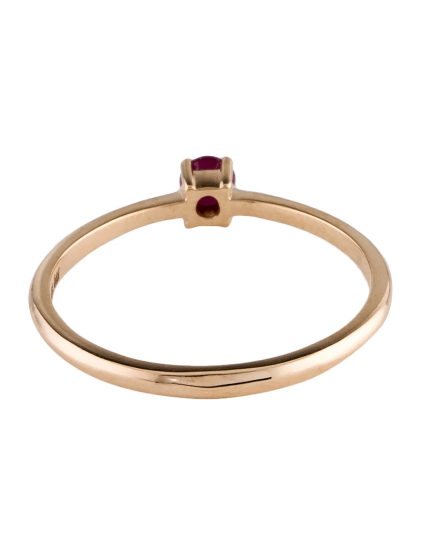 14K Ruby Band