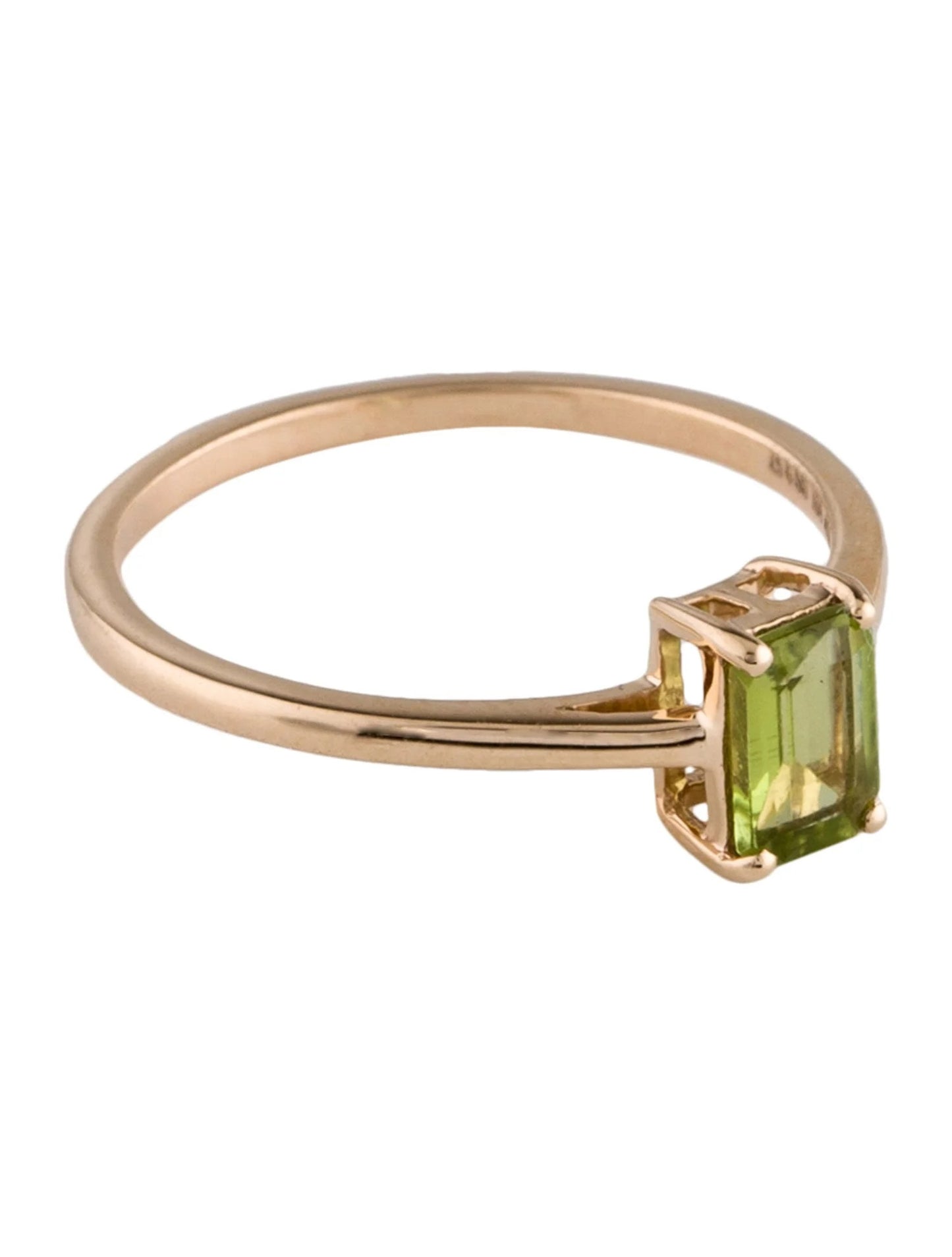 14K Peridot Cocktail Ring