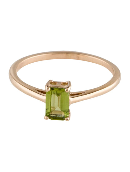 14K Peridot Cocktail Ring