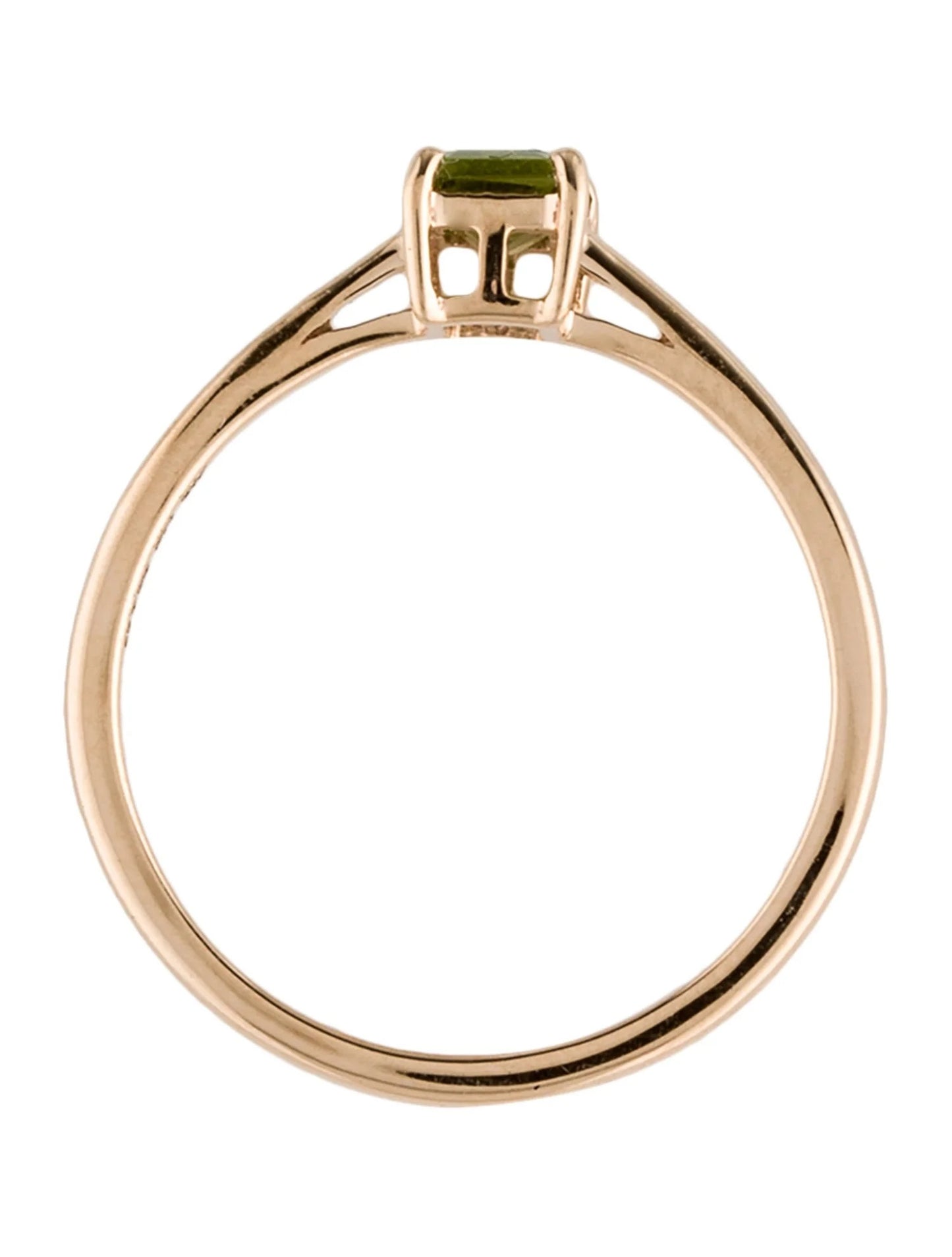 14K Peridot Cocktail Ring