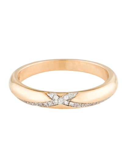 14K Diamond Band Ring