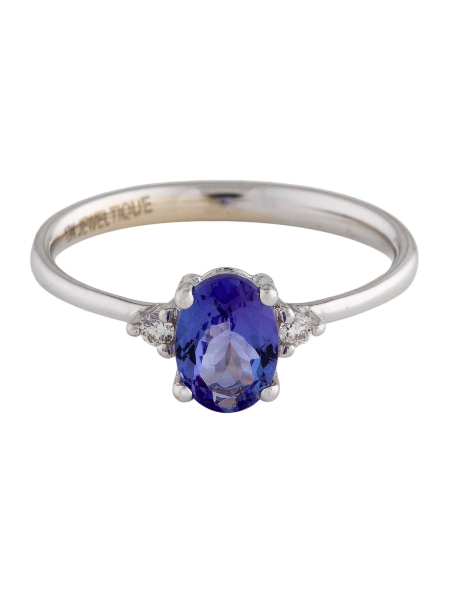 18K Tanzanite & Diamond Cocktail Ring