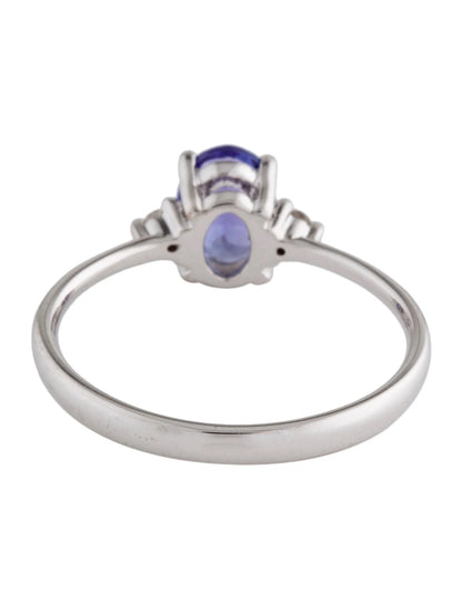 18K Tanzanite & Diamond Cocktail Ring