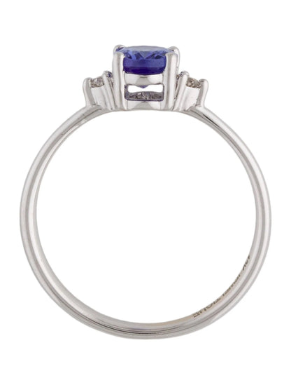 18K Tanzanite & Diamond Cocktail Ring