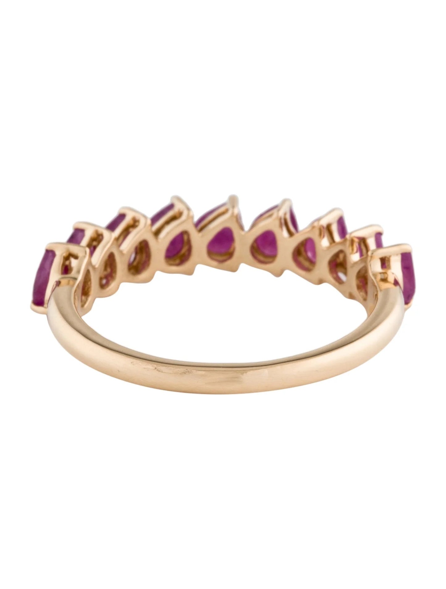 14K 1.77ctw Ruby Band Ring