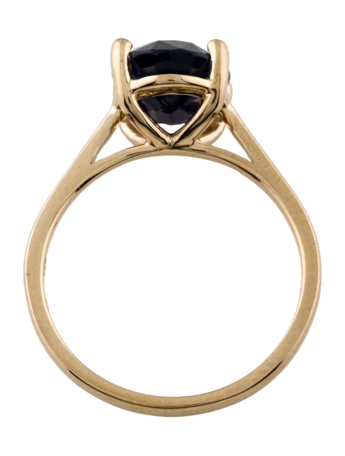 14K 2.99ct Sapphire Cocktail Ring