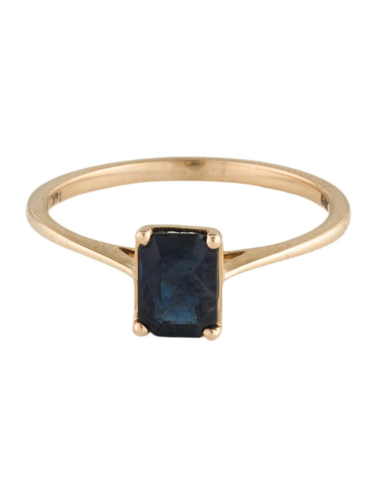 14K Sapphire Cocktail Ring