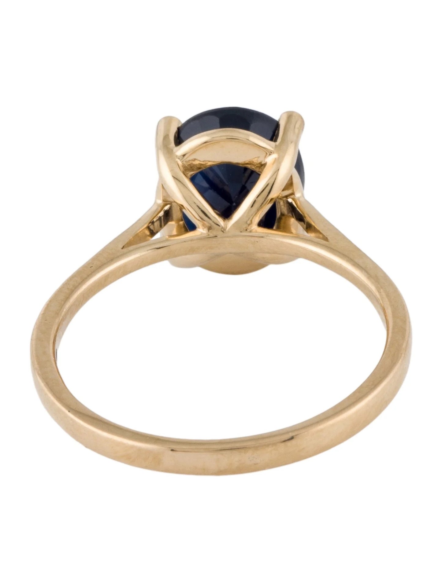 14K 2.99ct Sapphire Cocktail Ring