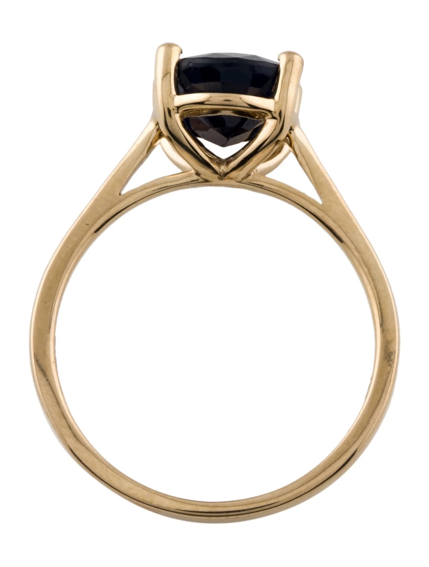 14K 2.99ct Sapphire Cocktail Ring