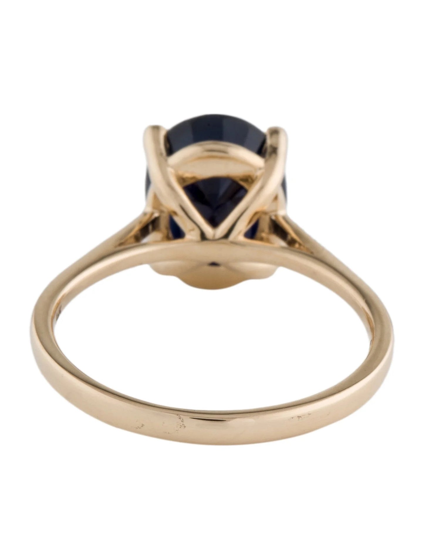 14K 2.99ct Sapphire Cocktail Ring