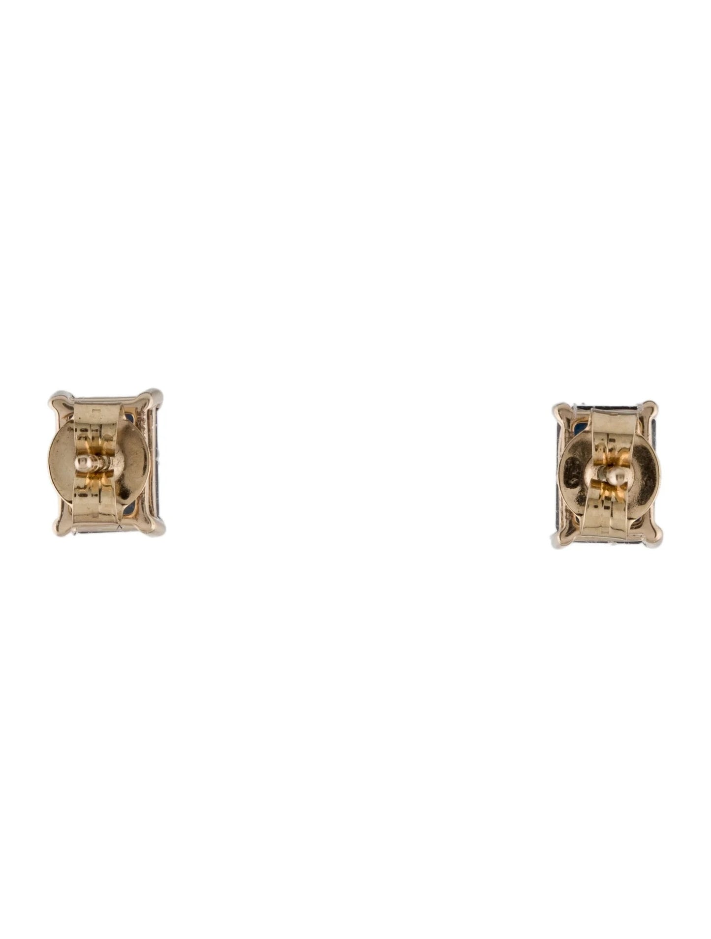 14K Sapphire Stud Earrings